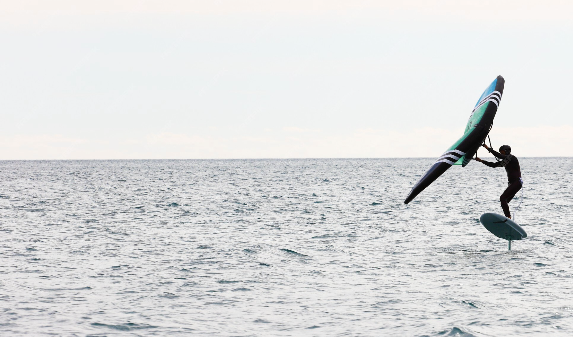 Kurz wing na jezeře Milada